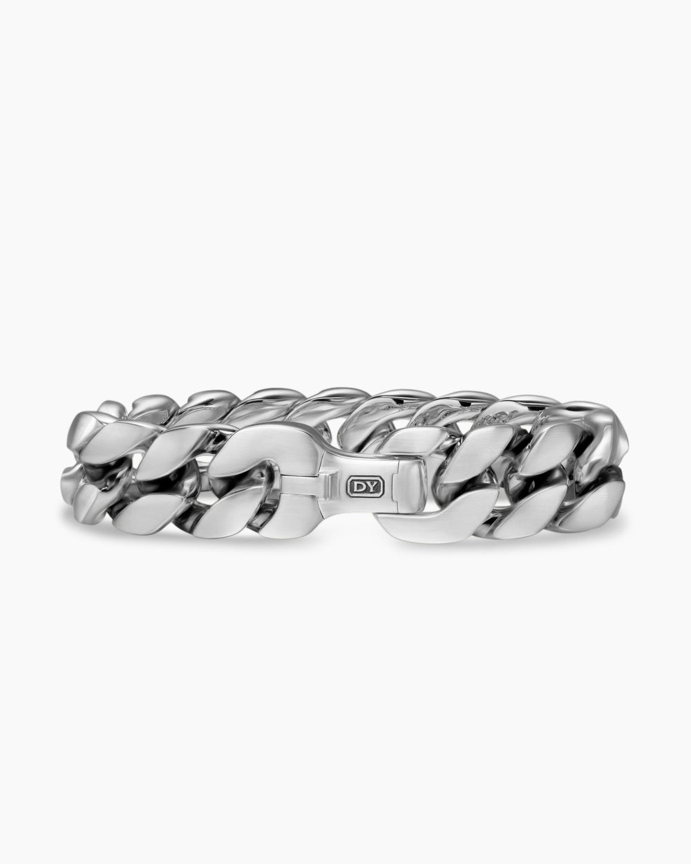 Bracelet Curb Chain en argent sterling, 18 mm hommes