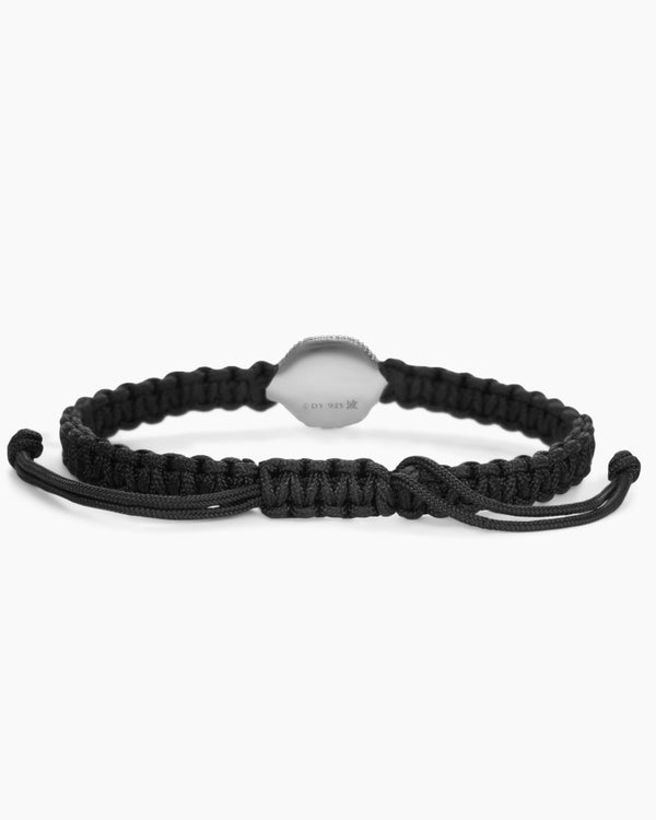 Waves Woven Station Bracelet with Sterling Silver and 18K Yellow Gold, 15mm