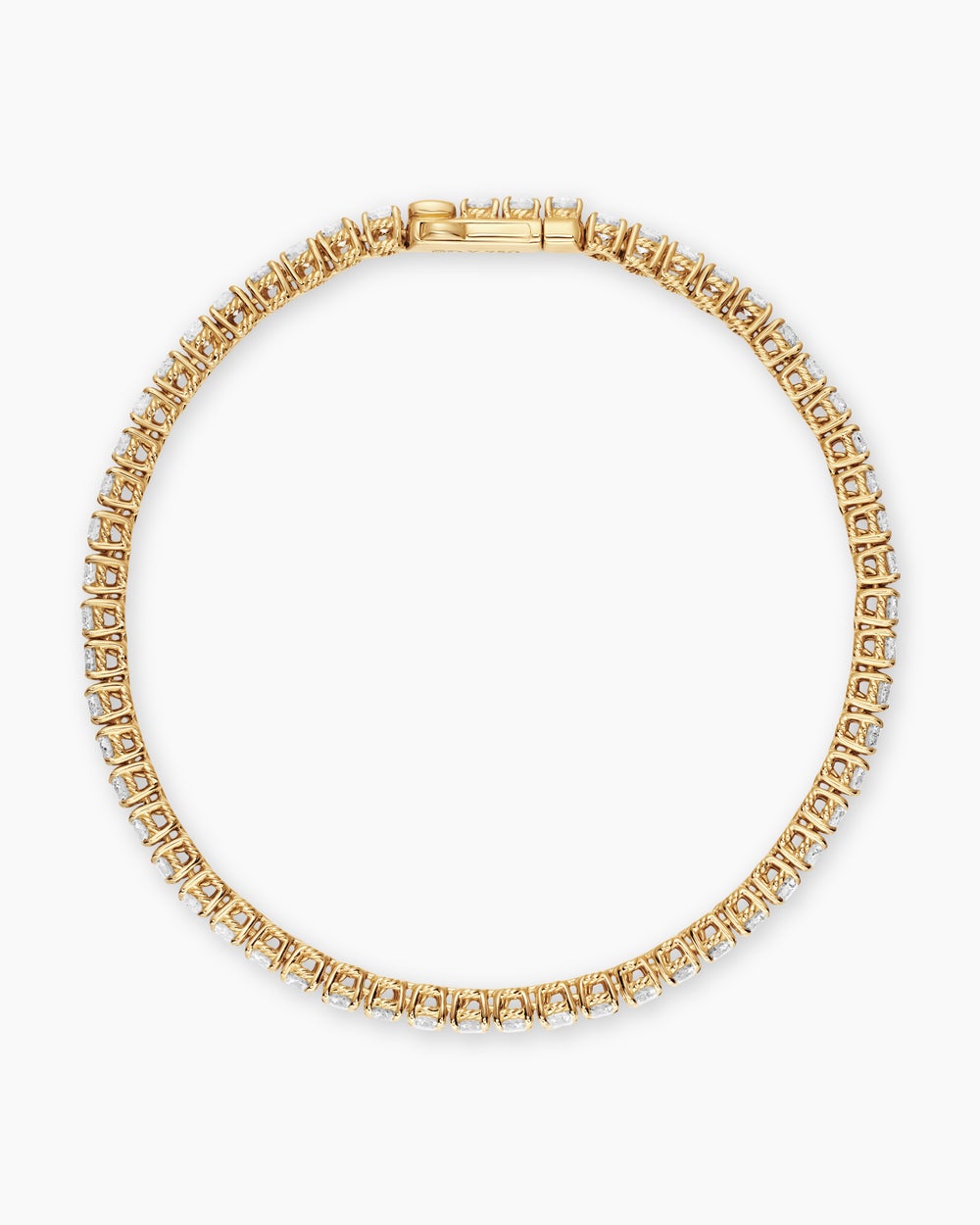Bracelet Tennis en or jaune 18 carats, 3 mm homme