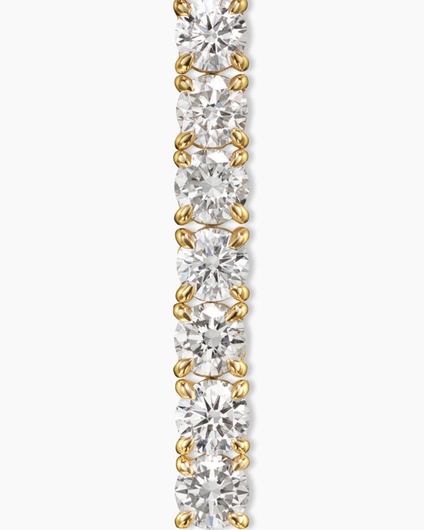 Tennis Bracelet in 18K Yellow Gold, 3mm