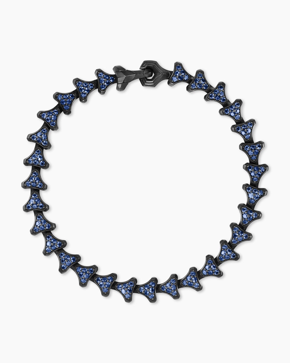 Mens Armory Link Bracelet in Black Titanium, 7.5mm