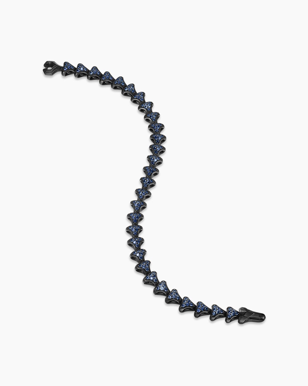 Mens Armory Link Bracelet in Black Titanium, 7.5mm