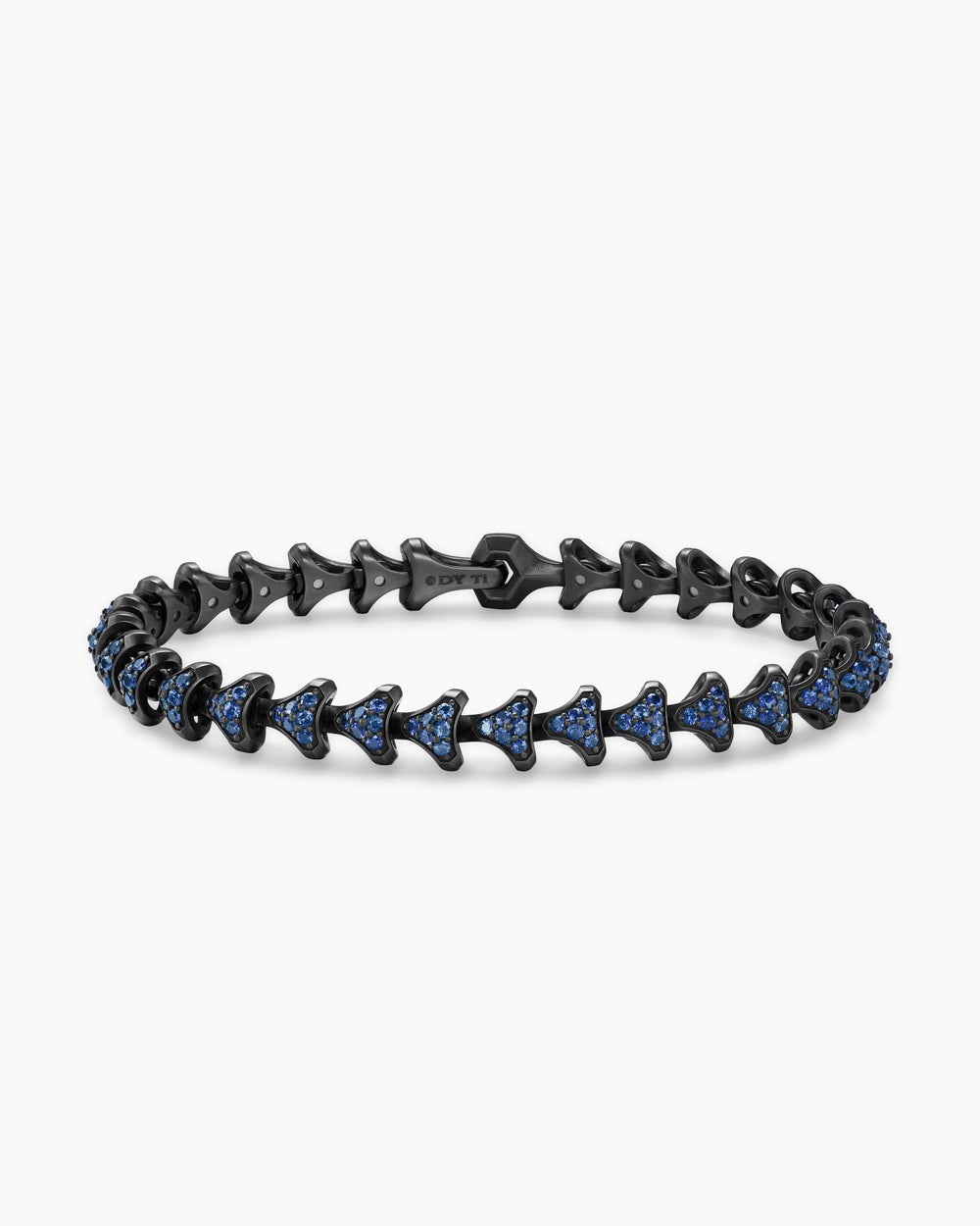 Mens Armory Link Bracelet in Black Titanium, 7.5mm
