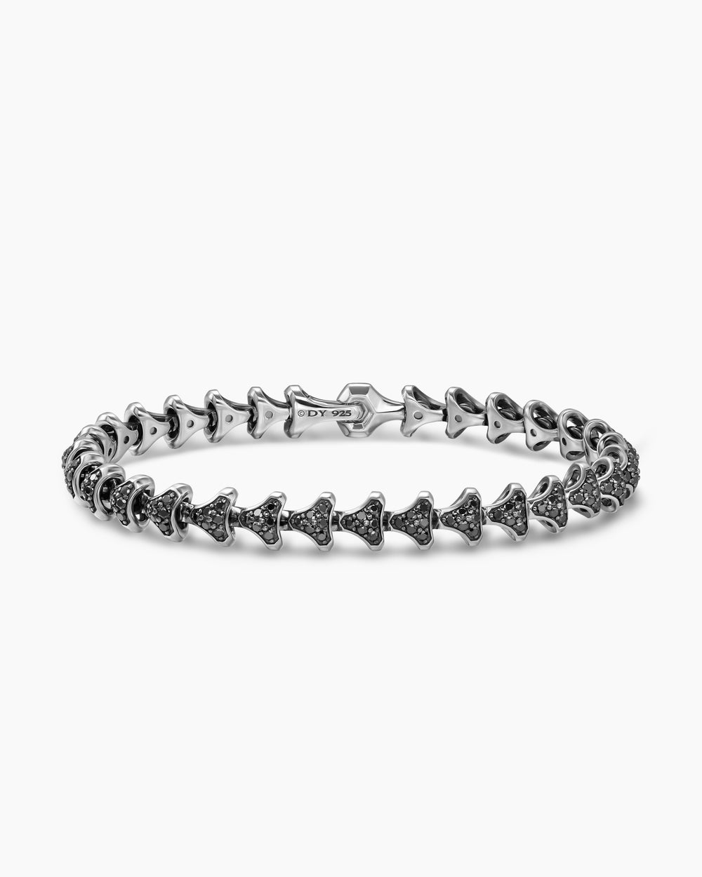 Mens Armoury Link Bracelet in Sterling Silver, 7.5mm