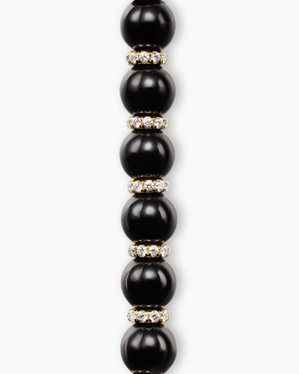 Spiritual Beads Bracelet in 18K Yellow Gold, 6mm