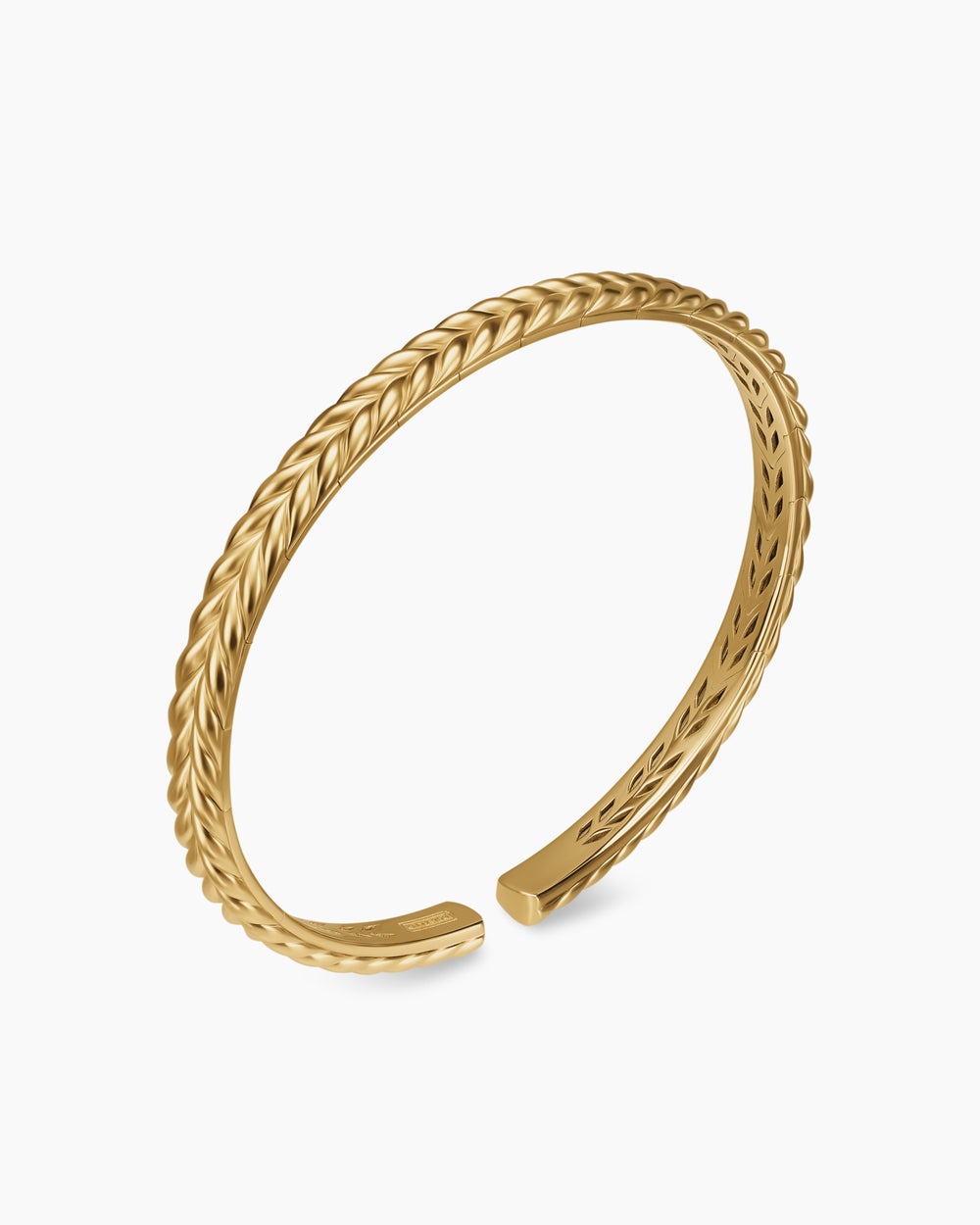 Bracelet Chevron Flex en or jaune 18 carats, 5,2 mm homme