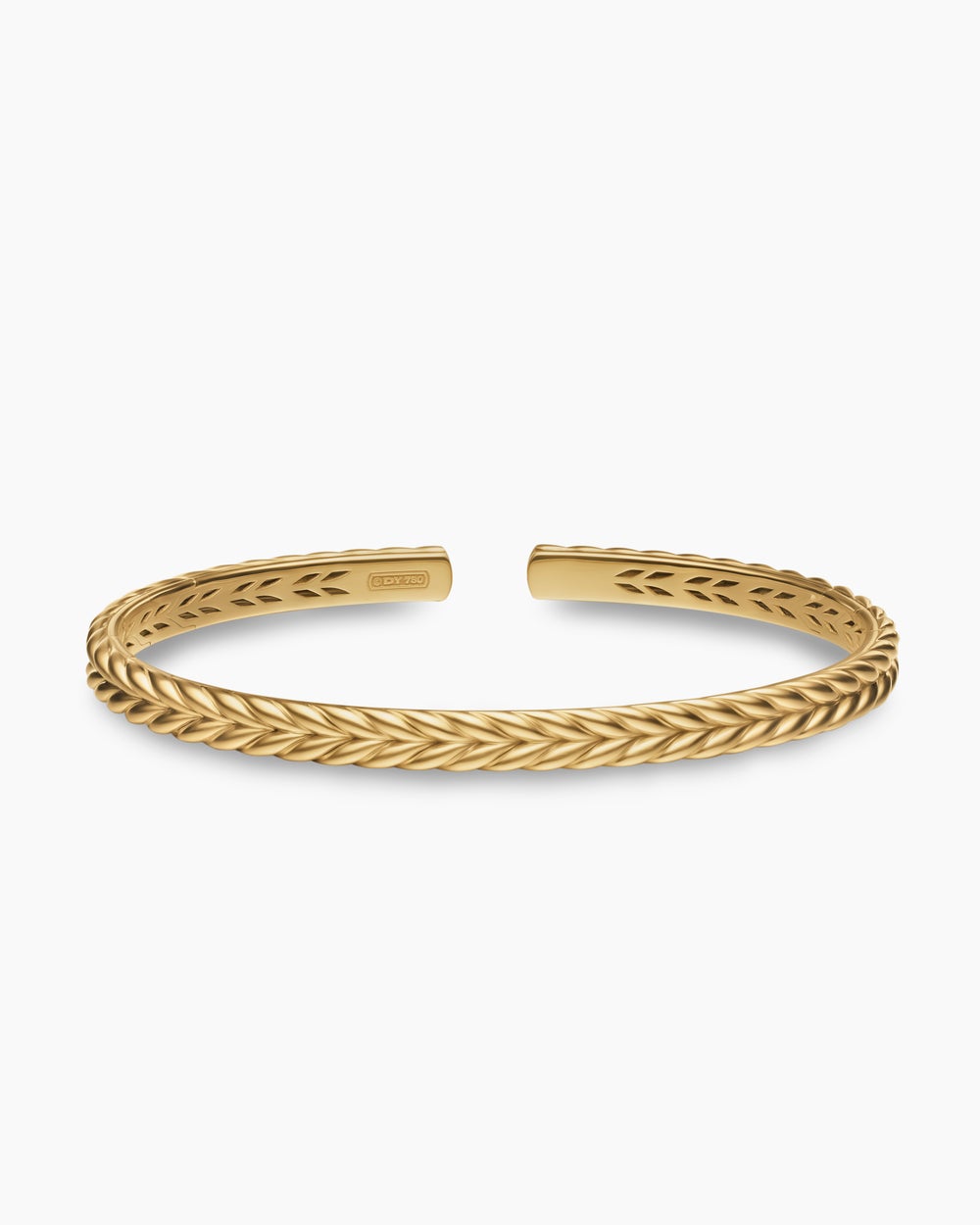 Bracelet Chevron Flex en or jaune 18 carats, 5,2 mm homme