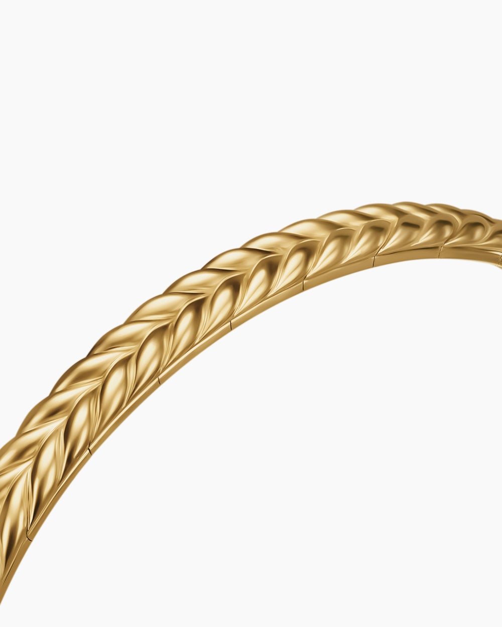 Bracelet Chevron Flex en or jaune 18 carats, 5,2 mm homme