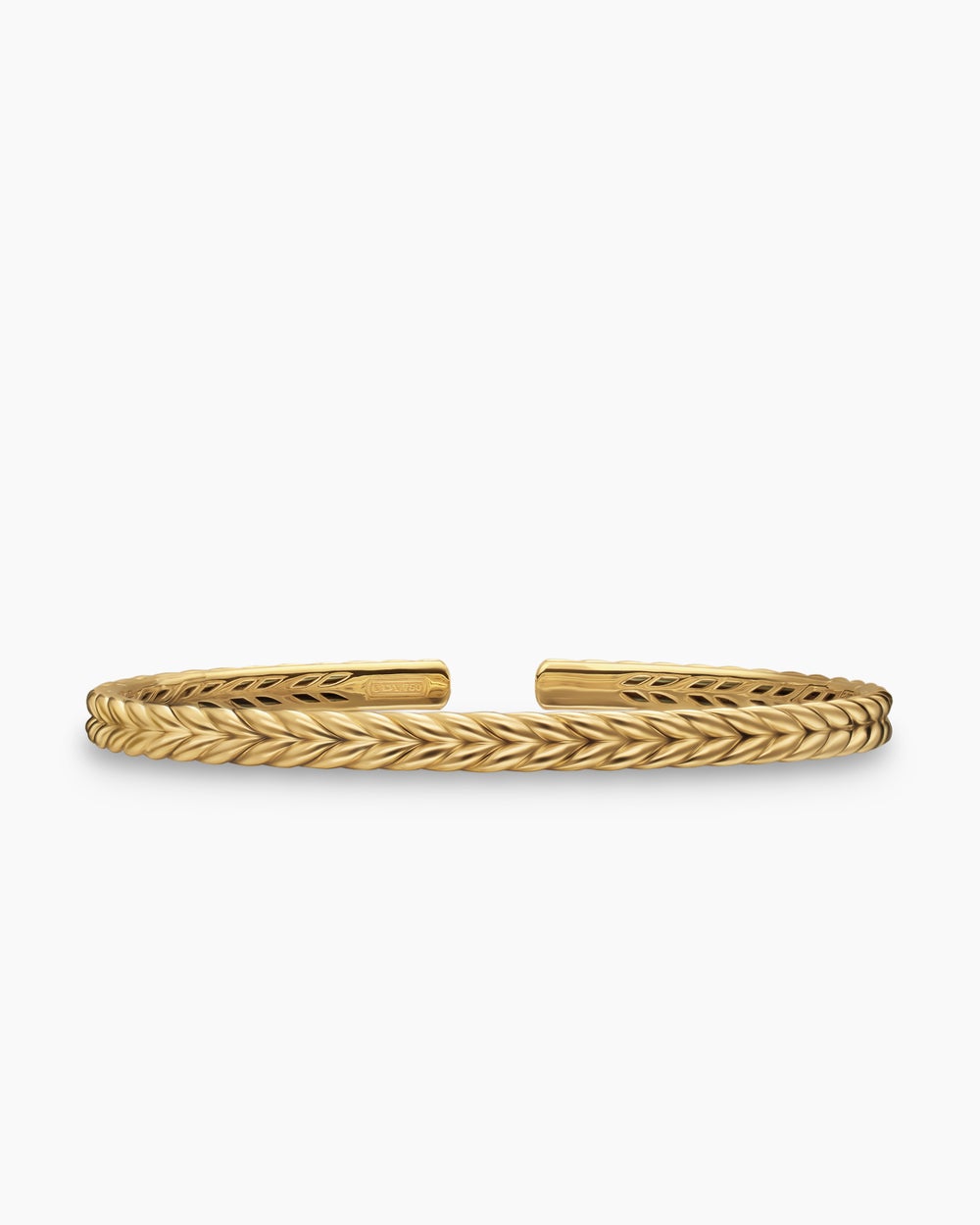 Bracelet Chevron Flex en or jaune 18 carats, 5,2 mm homme