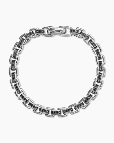 Box Chain Bracelet in Sterling Silver, 7.3mm