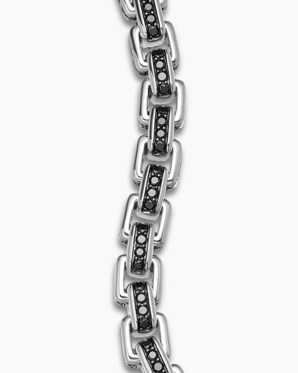 Box Chain Bracelet in Sterling Silver, 7.3mm