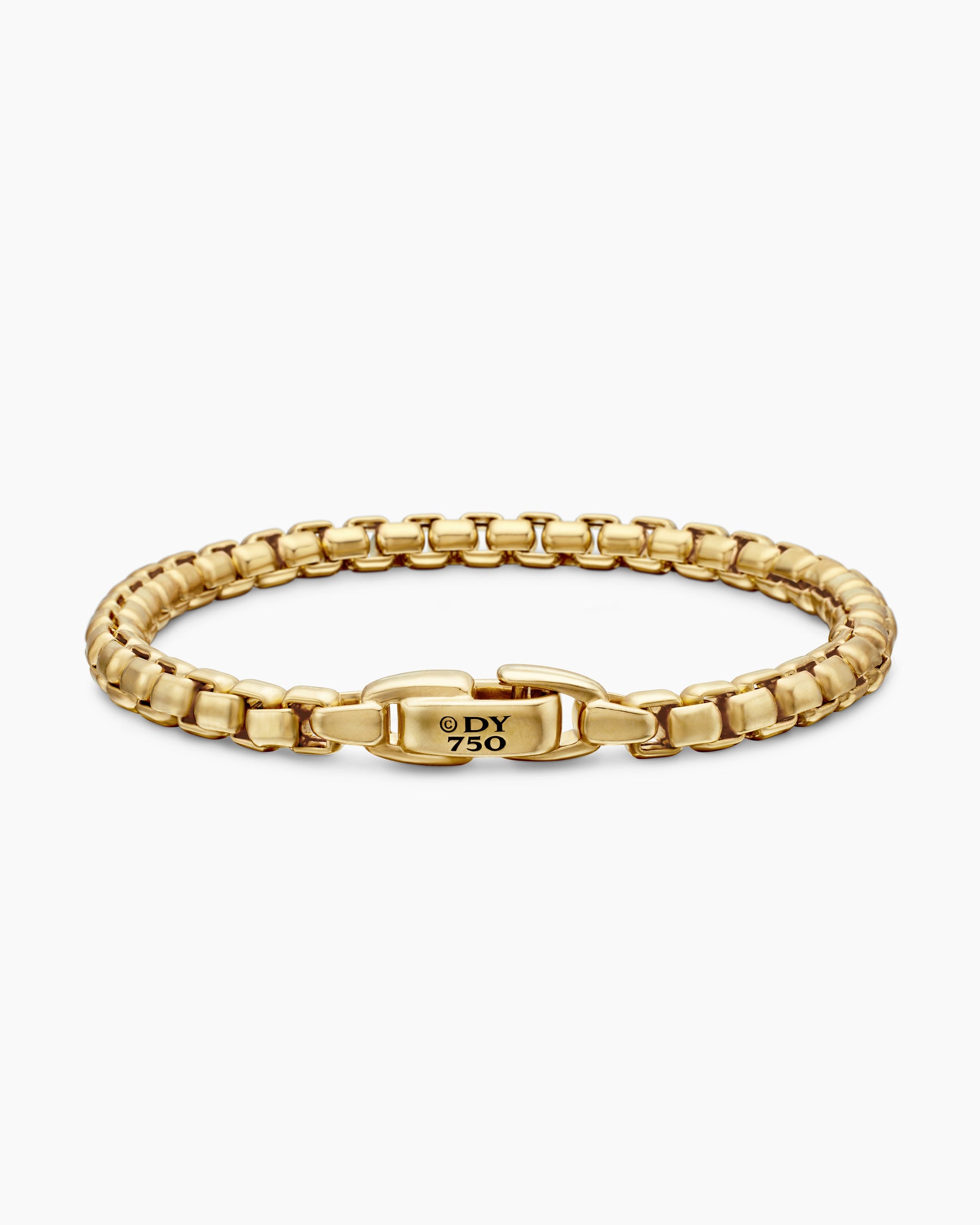 David Yurman: Men's 18K Gold Box Chain Bracelet