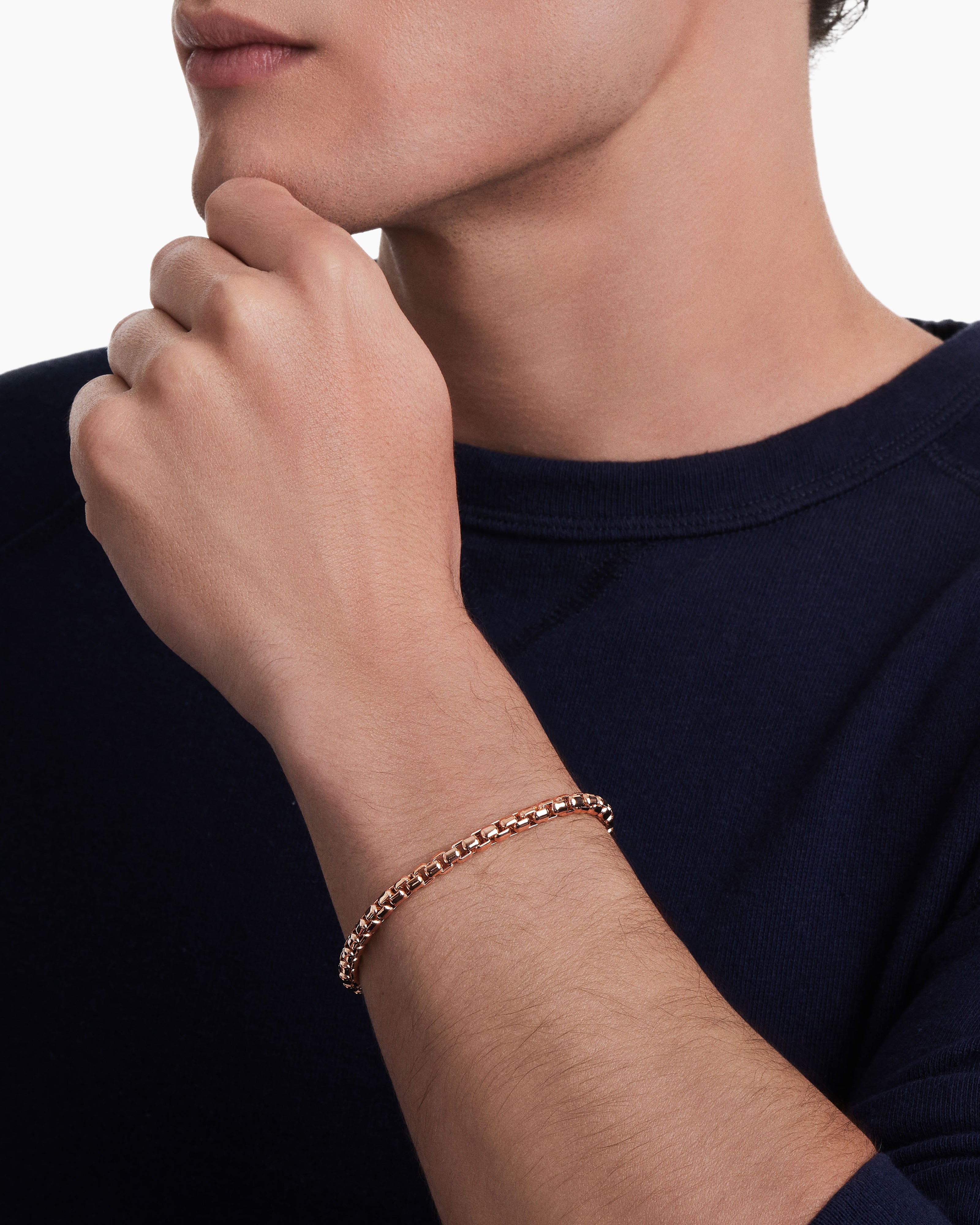 Sterling Silver Multi-Strand Bolo Bracelet with Rose Gold, 14K Gold –  Cherished Moments Jewelry