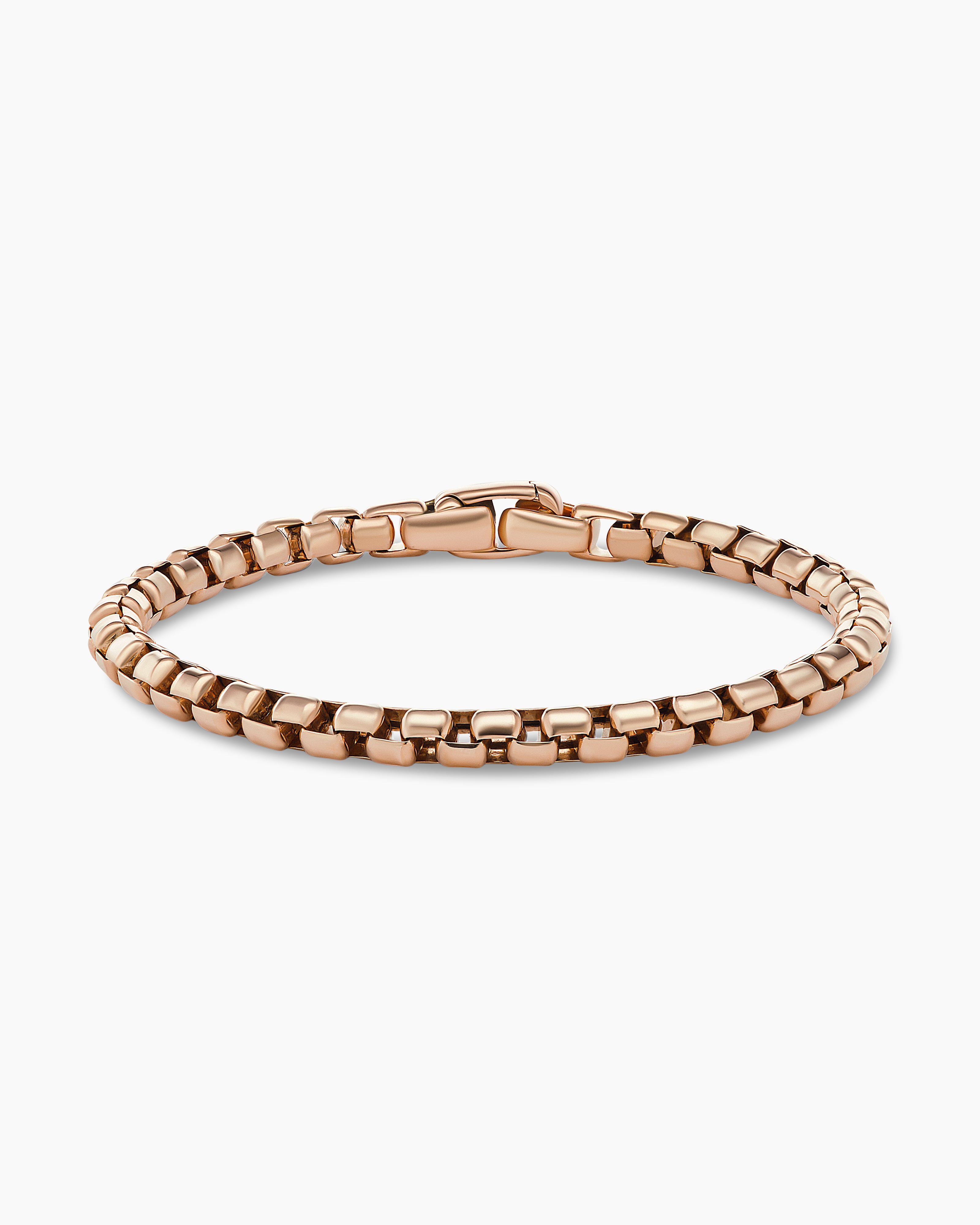 Rose Gold Mens Bracelet – Hamra Jewelers