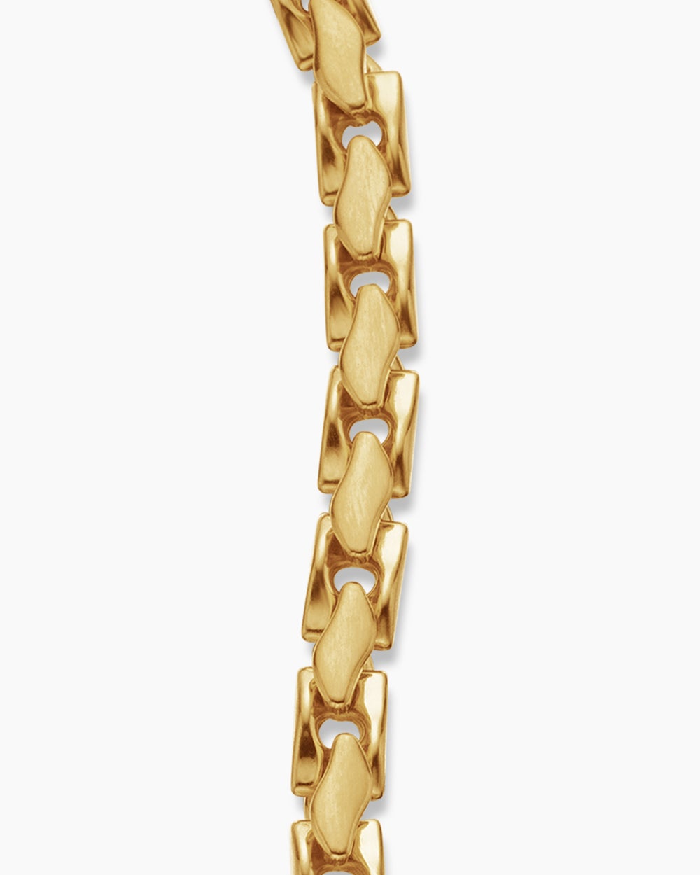 Bracelet chaîne à petites cannelures en or jaune 18 carats, 5 mm hommes