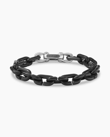 Chain Links Bracelet in Black Titanium, 10.3mm