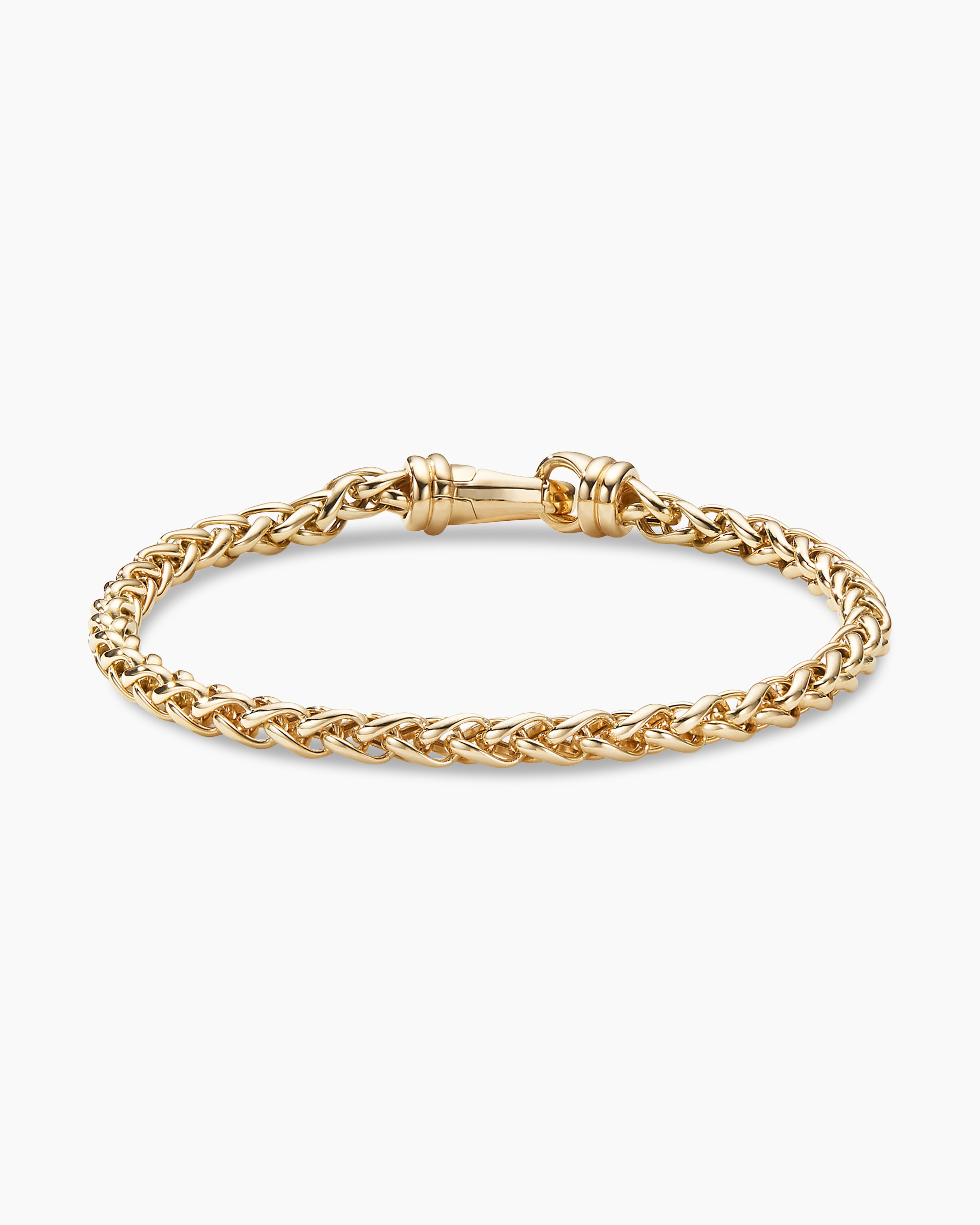Buy 18K Solid Gold Rope Chain Bracelet Yellow 18K Rope Bracelet