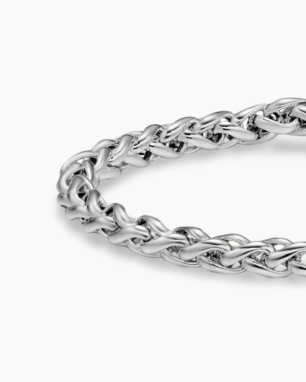 Bracelet chaîne de blé en argent sterling, 4 mm