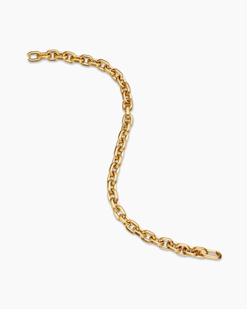 Mens Streamline® Link Bracelet in 18K Yellow Gold, 6.5mm