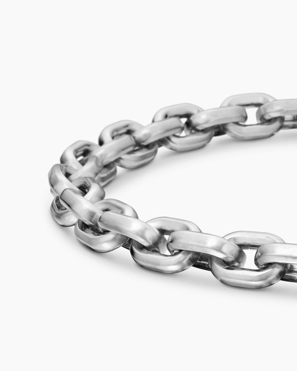 Bracelet chaîne à maillons Deco en argent sterling, 6,5 mm