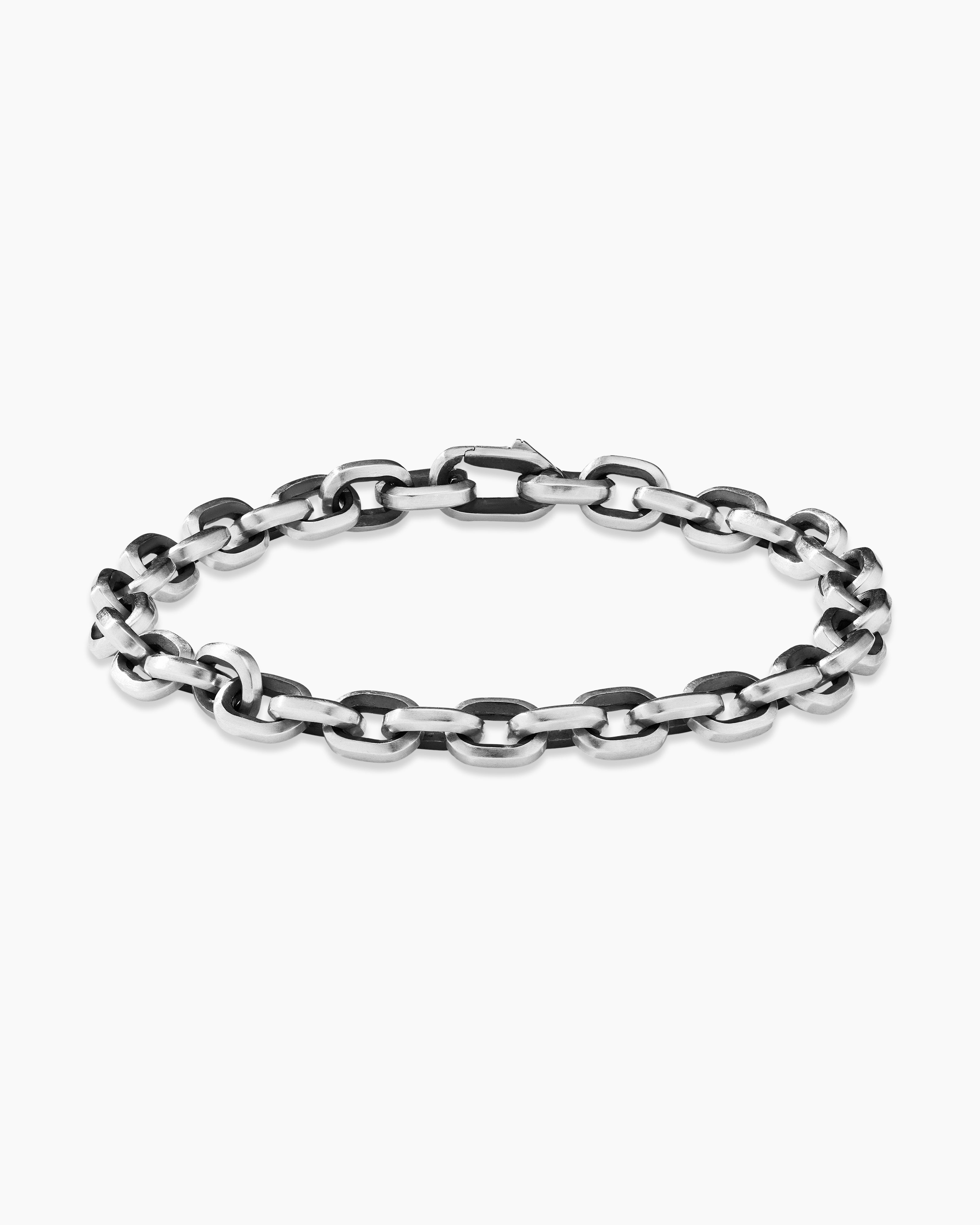 DAVID YURMAN Deco Chain Link Bracelet In Sterling Silver