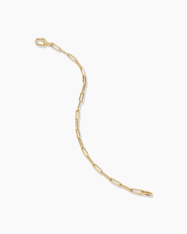 Chain Link Bracelet in 18K Yellow Gold, 3.5mm