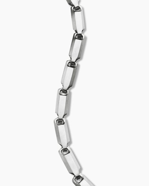 Mens Streamline® Link Bracelet in Sterling Silver, 6mm