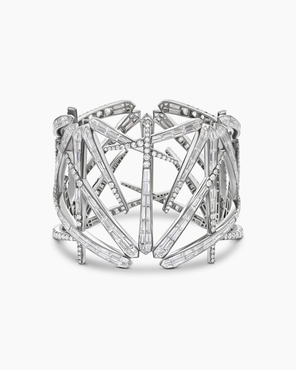 Liberty Bracelet in White Gold with Diamonds