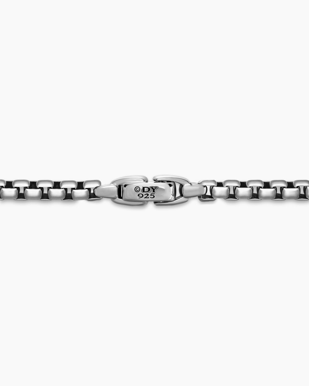 Collier Box Chain en argent sterling, 5,2 mm hommes