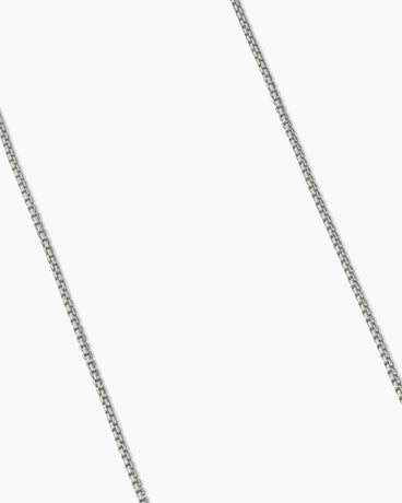 Box Chain Necklace in Sterling Silver, 1.7mm