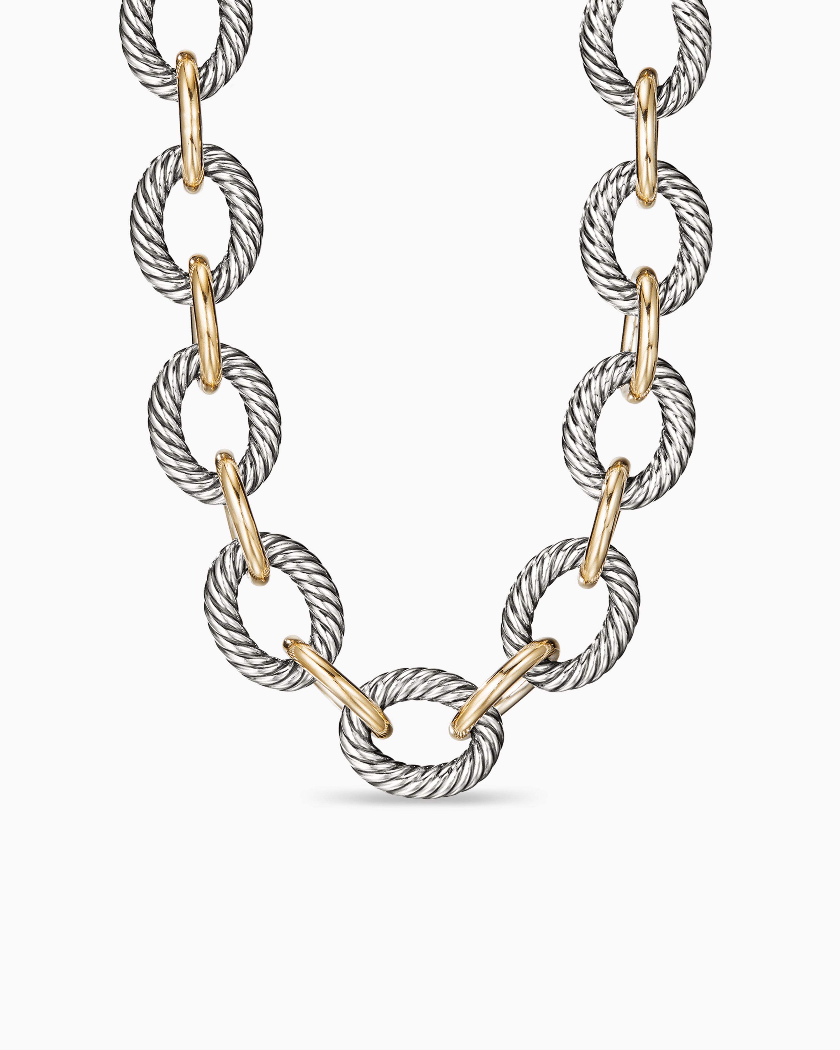 David Yurman | Jewelry | David Yurman Rose Gold Oval Link Bracelet |  Poshmark