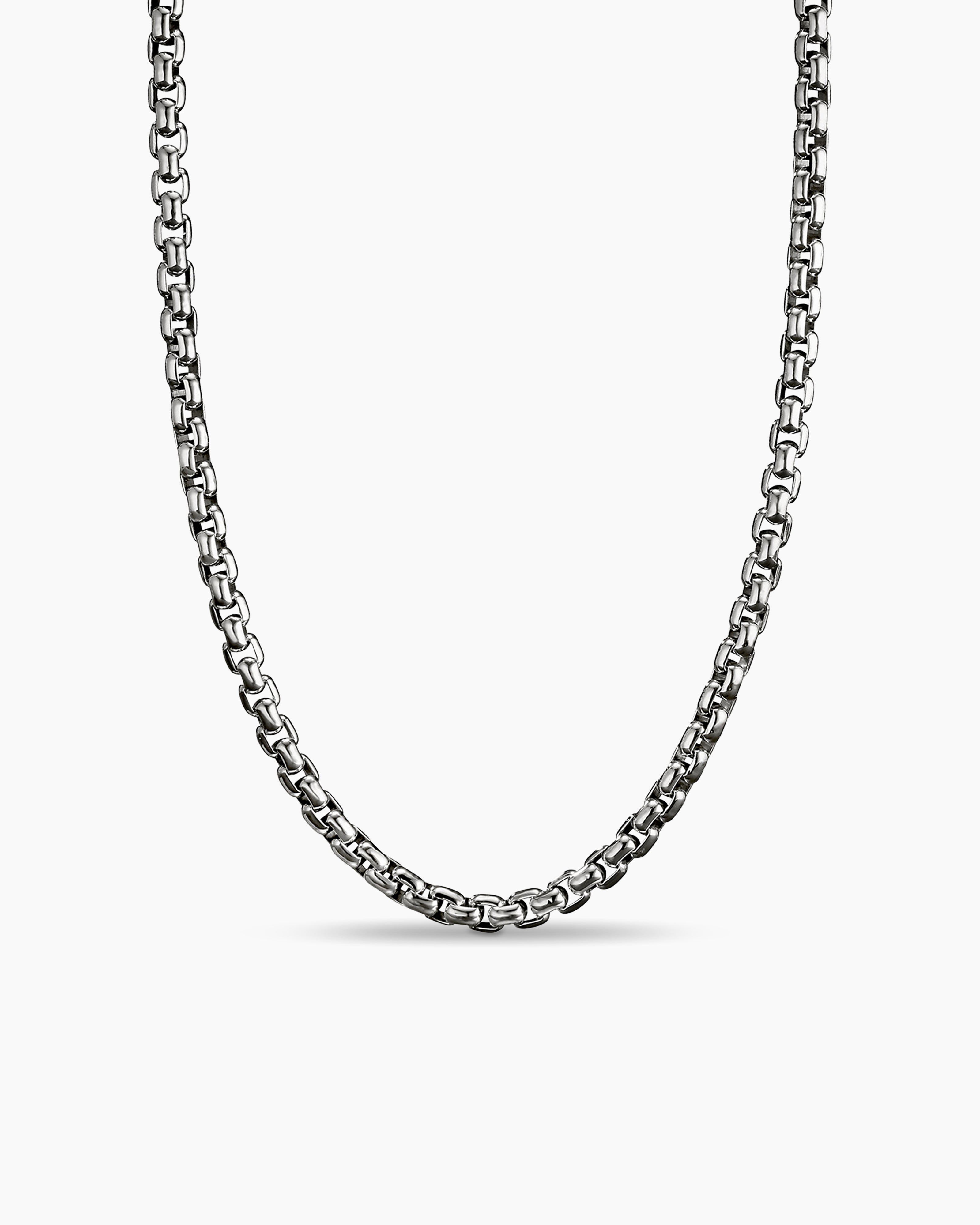 MDFUN Tennis Necklace 18K White Gold Plated | 4.0mm Round India | Ubuy