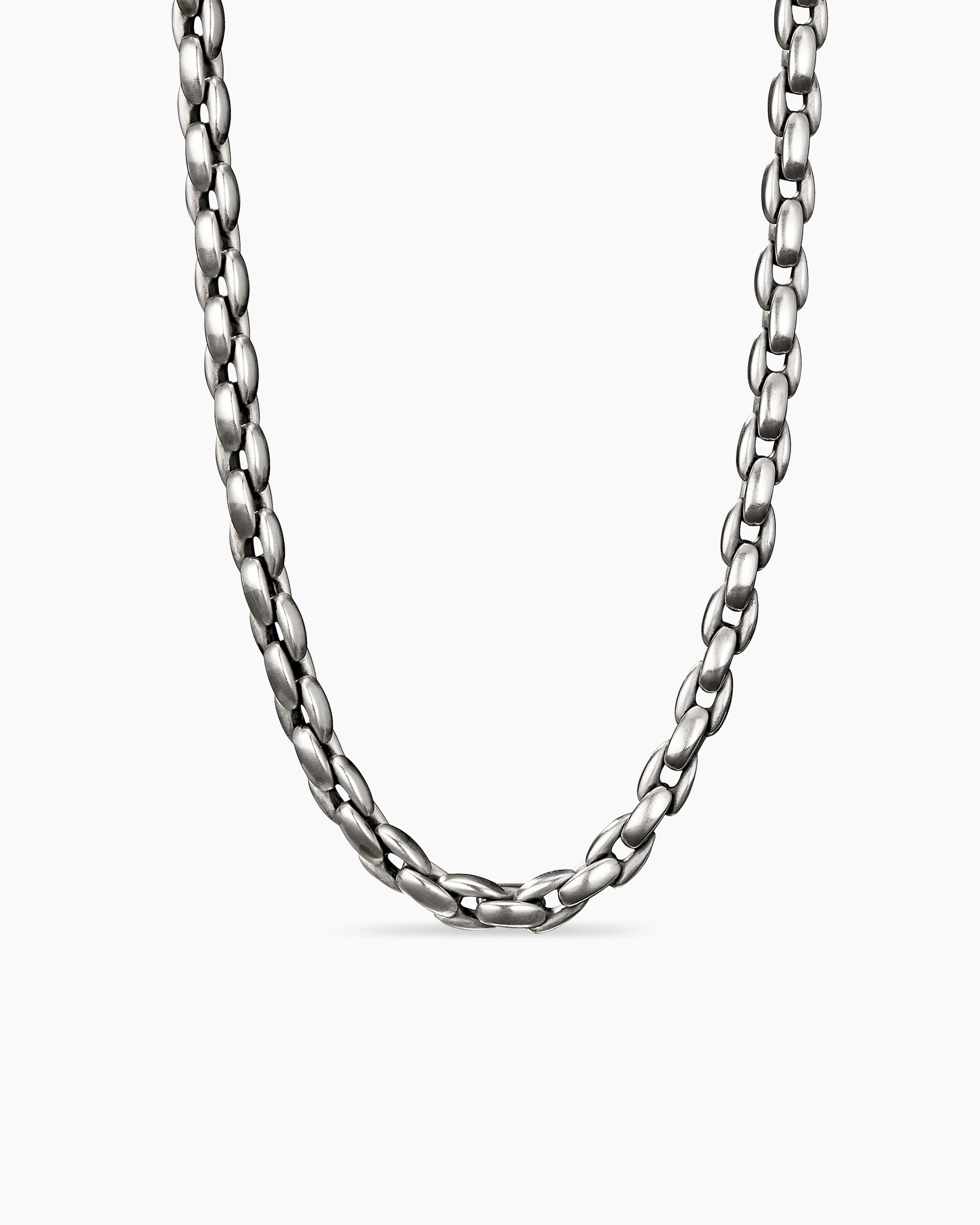 David Yurman Men's Medium Box Chain Bracelet - Silver