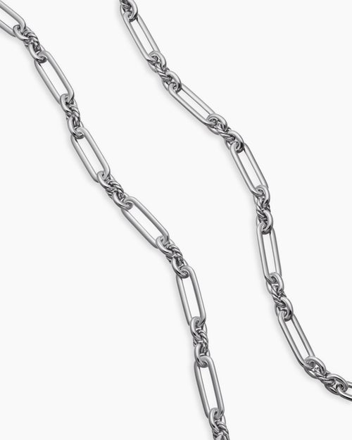 Womens Lexington Chain Necklace in Sterling Silver, 7mm
