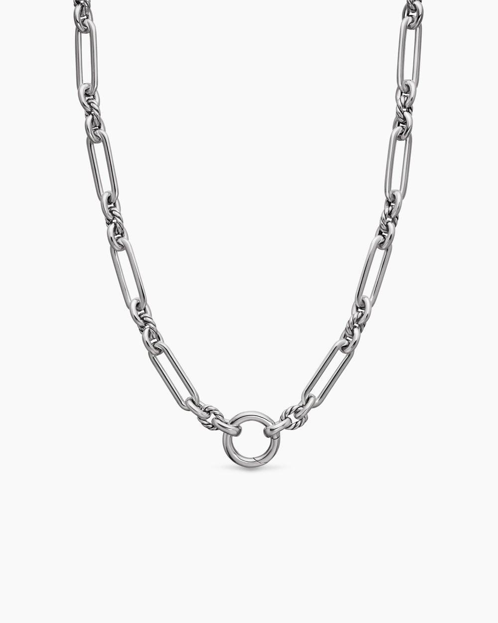 Womens Lexington Chain Necklace in Sterling Silver, 7mm