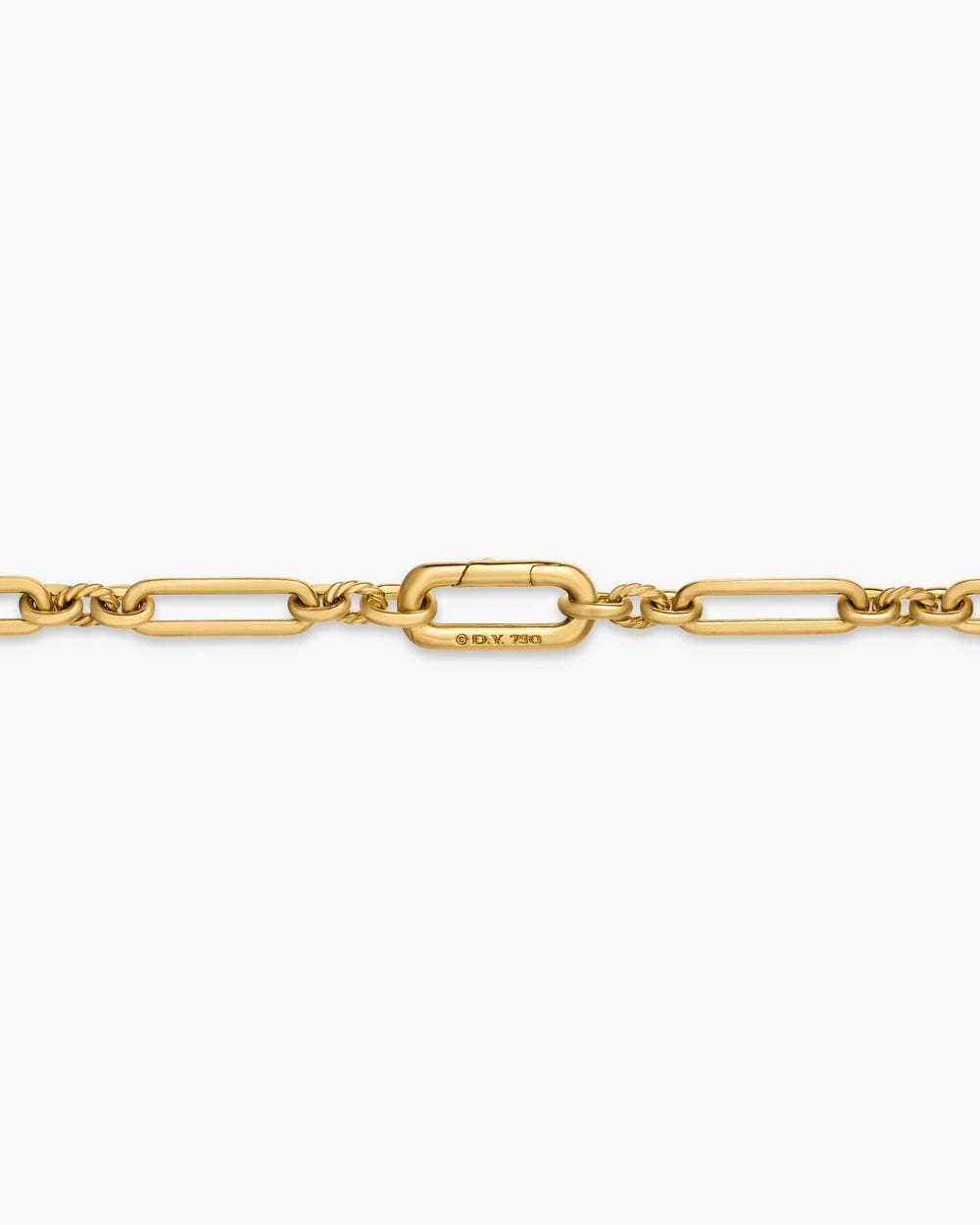 Womens Lexington Chain Necklace in 18ct Yellow Gold, 6.5mm