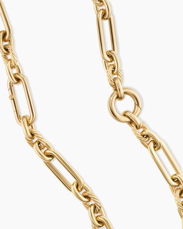 Lexington Chain Necklace in 18K Yellow Gold, 9.8mm