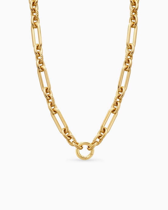 Lexington Chain Necklace in 18K Yellow Gold, 9.8mm