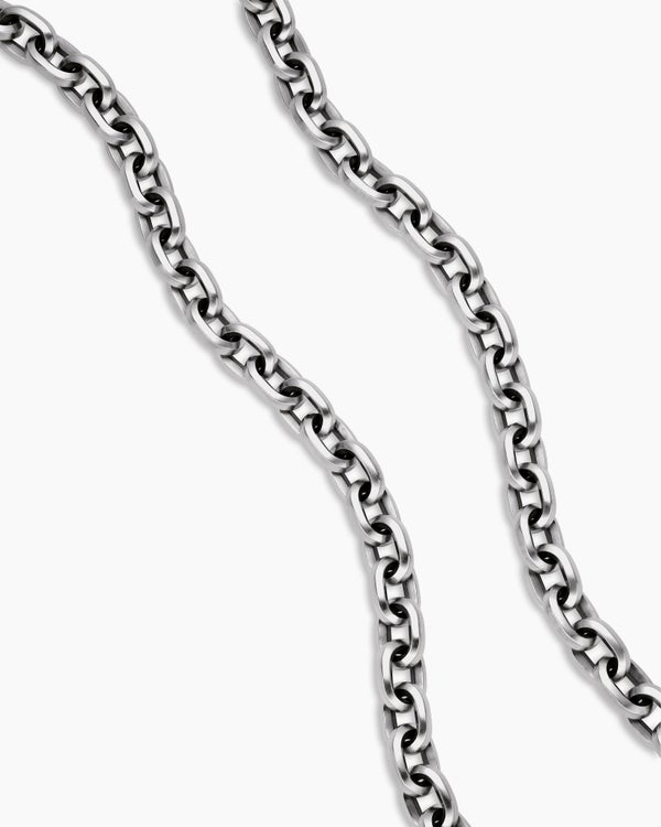 Streamline Link Necklace in Sterling Silver, 9.5mm