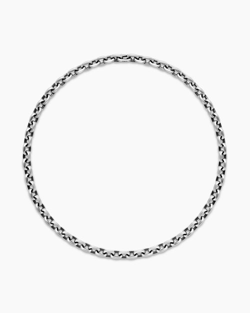 Mens Streamline® Link Necklace in Sterling Silver, 9.5mm