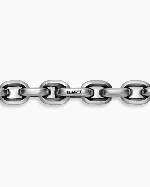 Mens Streamline® Link Necklace in Sterling Silver, 9.5mm