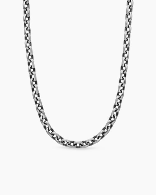 Mens Streamline® Link Necklace in Sterling Silver, 9.5mm