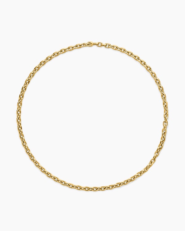 Streamline® Link Necklace in 18K Yellow Gold, 6.5mm