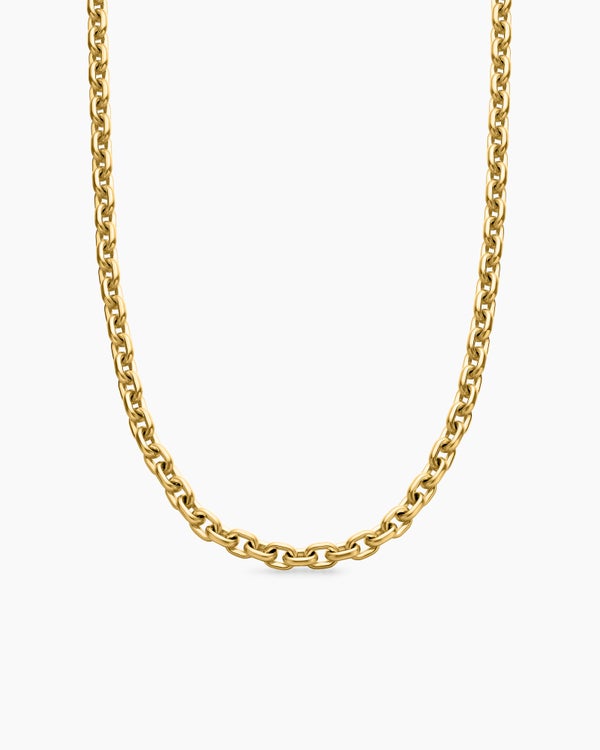 Streamline® Link Necklace in 18K Yellow Gold, 6.5mm