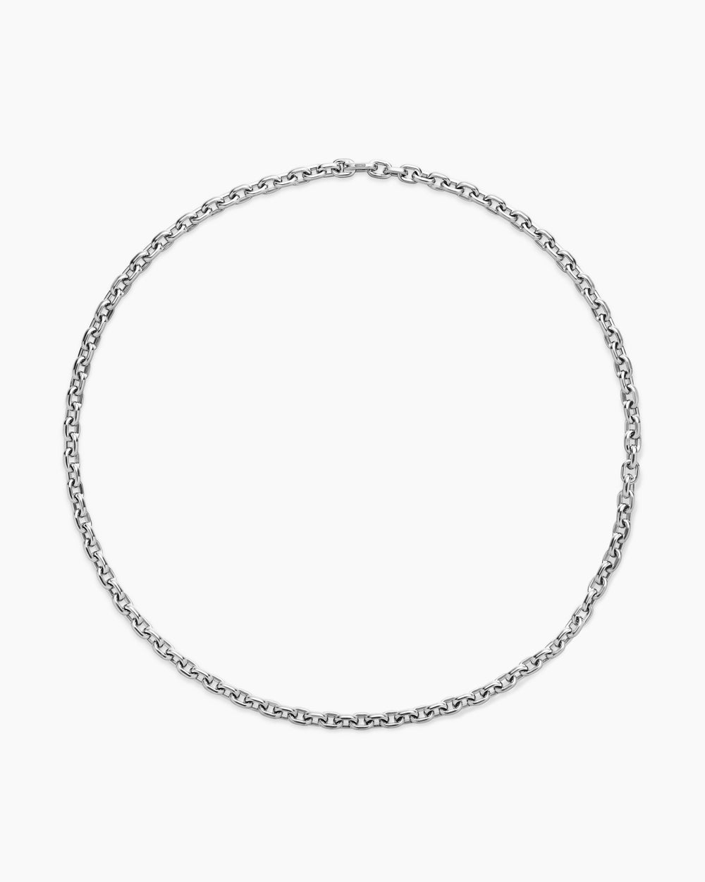 Mens Streamline® Link Necklace in Sterling Silver, 6.5mm