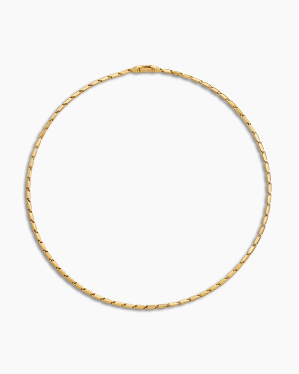 Streamline Chain Necklace in 18K Yellow Gold, 3mm