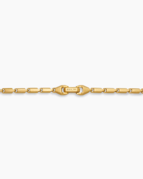 Streamline Chain Necklace in 18K Yellow Gold, 3mm