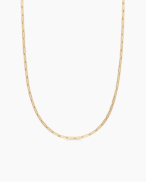 Collier chaîne Streamline® en or jaune 18 carats, 3,5 mm homme