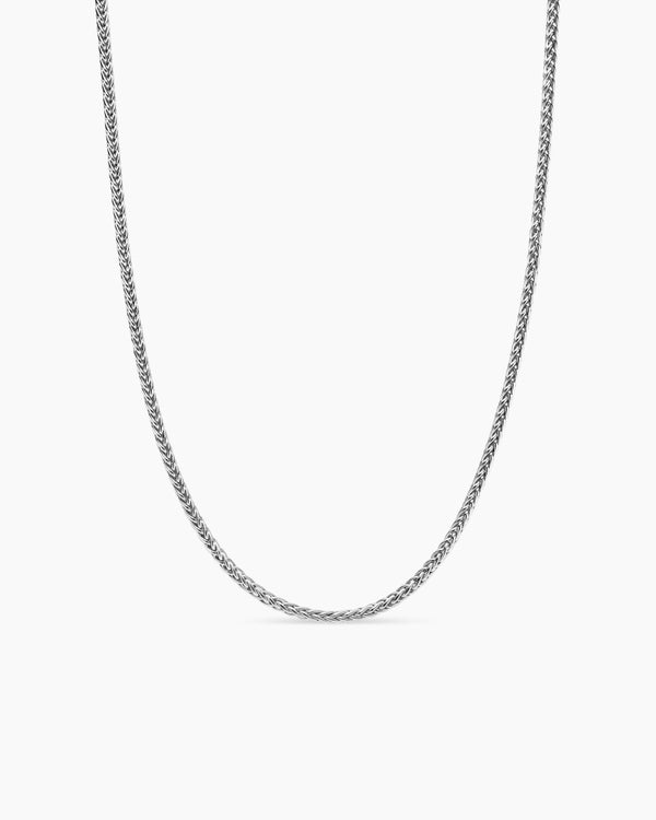 david van hagen Wheat Chain Necklace Sterling Silver 2.5mm