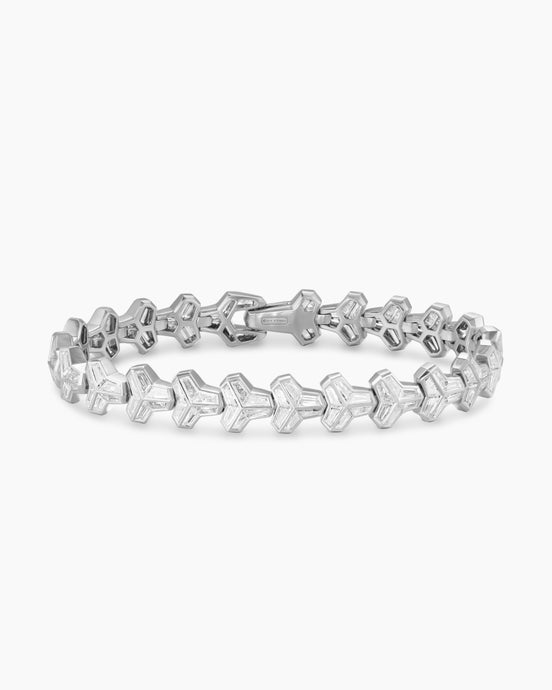 Armory Bracelet in Platinum with Diamonds